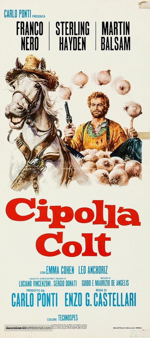 Cipolla Colt - Italian Movie Poster