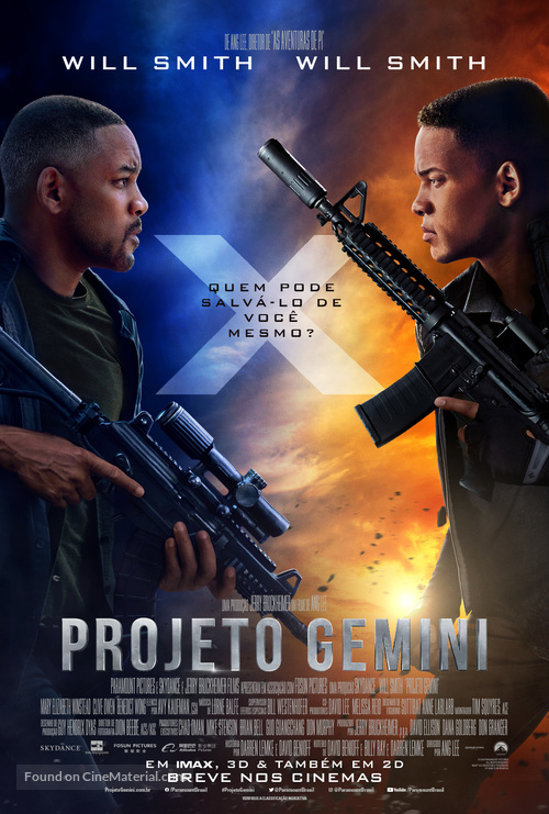 Gemini Man - Brazilian Movie Poster