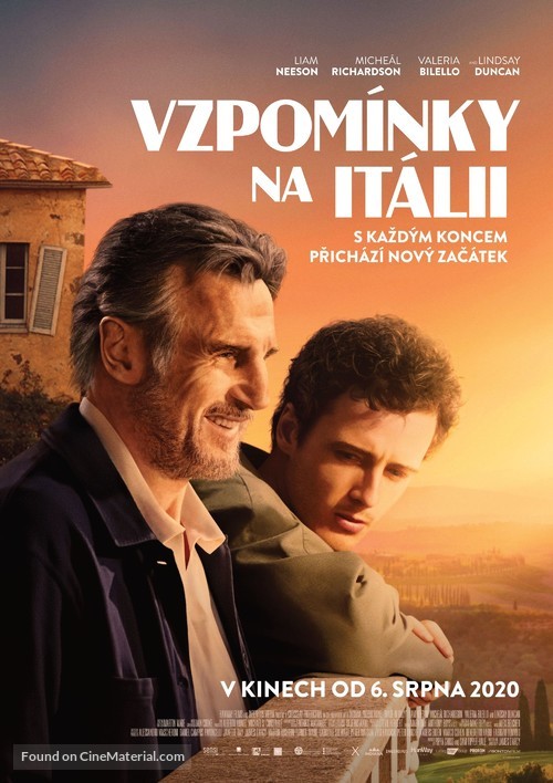 Made in Italy - Czech Movie Poster