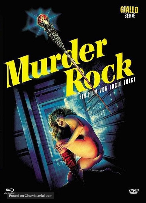 Murderock - uccide a passo di danza - German Blu-Ray movie cover