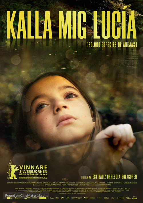 20.000 especies de abejas - Swedish Movie Poster