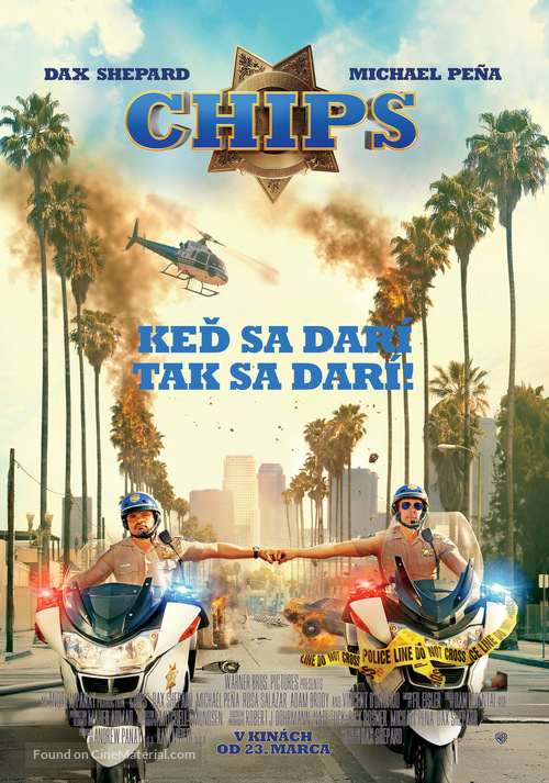 CHiPs - Slovak Movie Poster