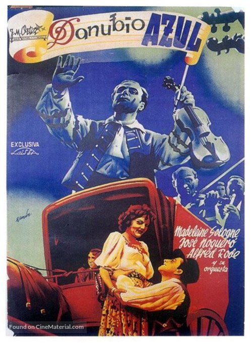 Danube bleu, Le - Spanish Movie Poster