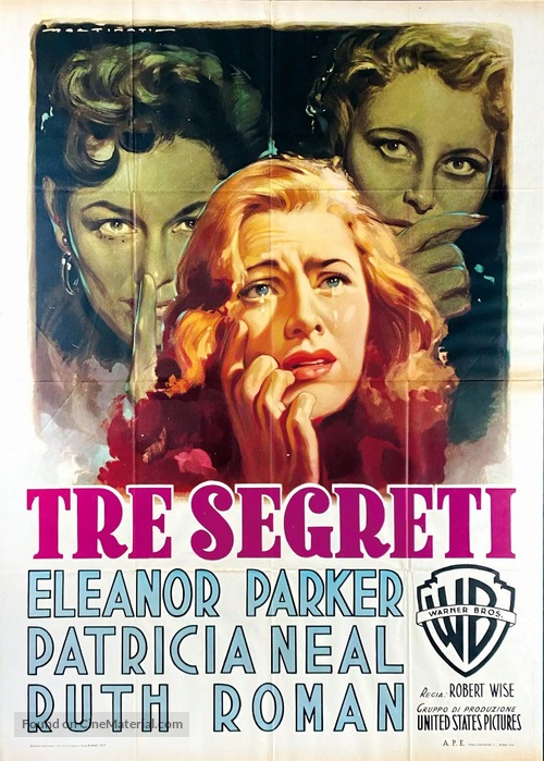 Three Secrets - Italian Movie Poster