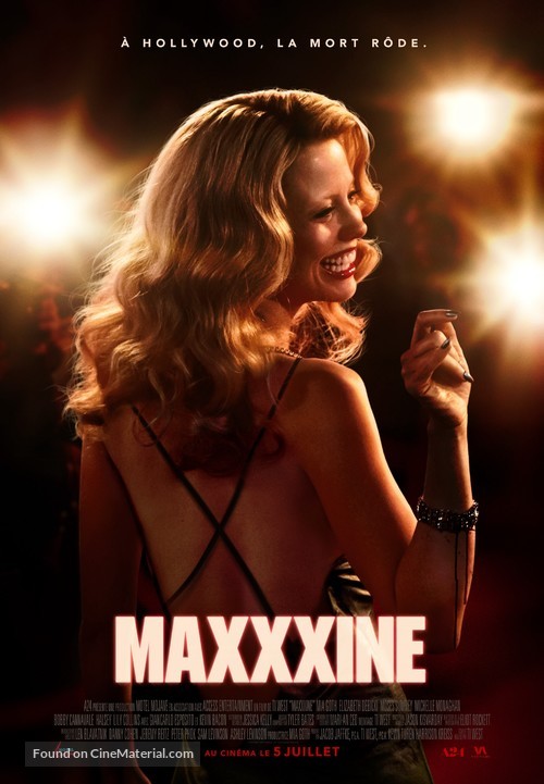 MaXXXine - Canadian Movie Poster