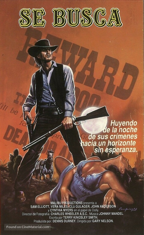 Molly and Lawless John - Spanish VHS movie cover