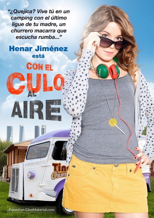 &quot;Con el culo al aire&quot; - Spanish Movie Poster