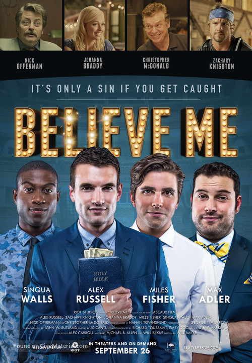 Believe Me - Movie Poster