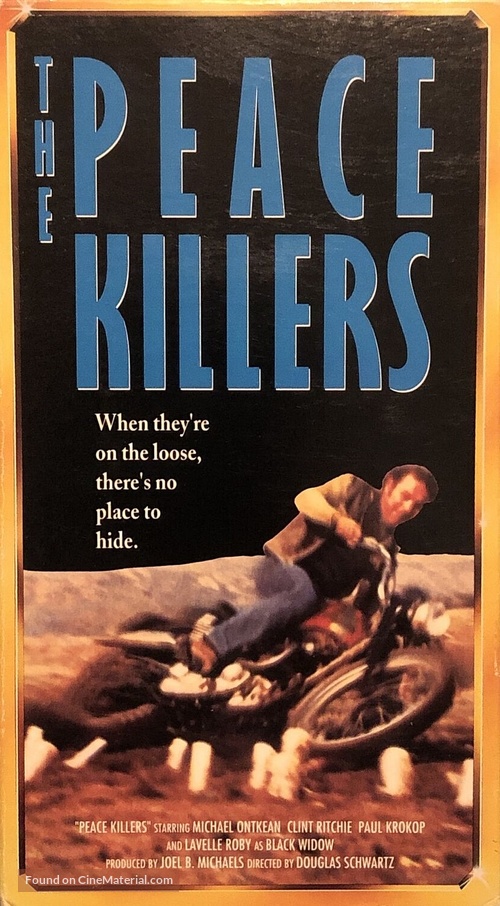 The Peace Killers - VHS movie cover