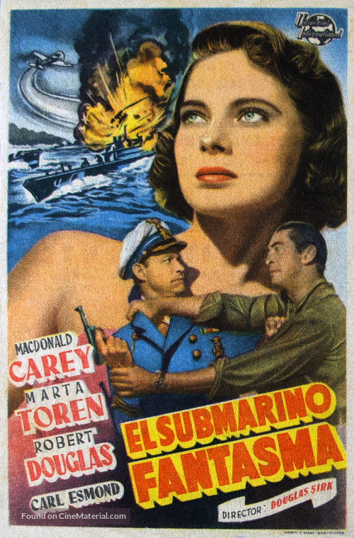 Mystery Submarine - Spanish Movie Poster