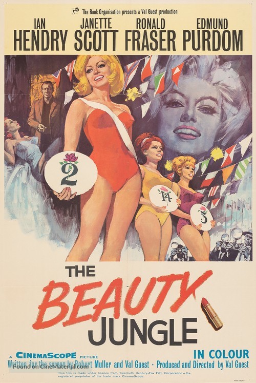 The Beauty Jungle - British Movie Poster