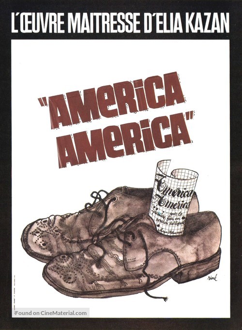 America, America - French Movie Poster