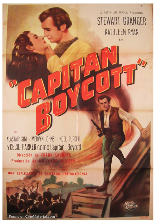 Captain Boycott - Spanish Movie Poster