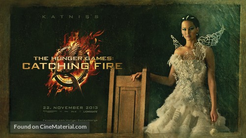 The Hunger Games: Catching Fire - Norwegian Movie Poster