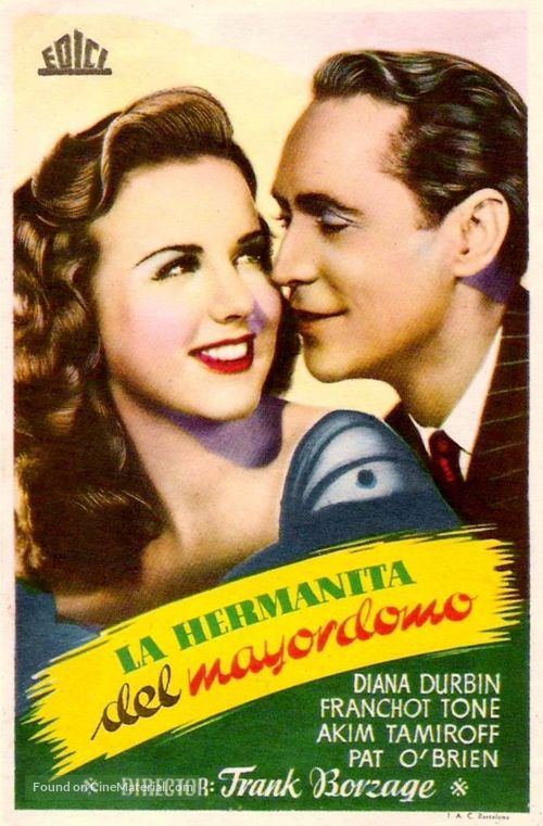 His Butler&#039;s Sister - Spanish Movie Poster