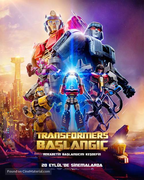 Transformers One - Turkish Movie Poster