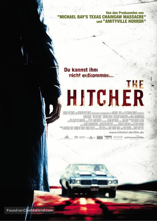 The Hitcher - German Movie Poster