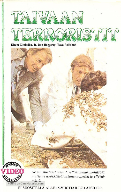 Terror Out of the Sky - Finnish VHS movie cover