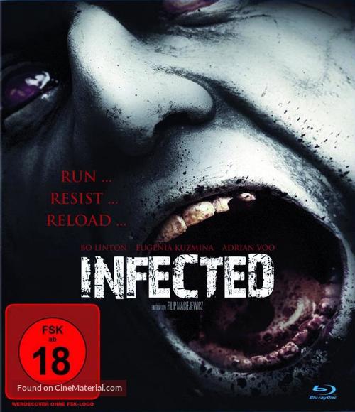 Infected - German Blu-Ray movie cover