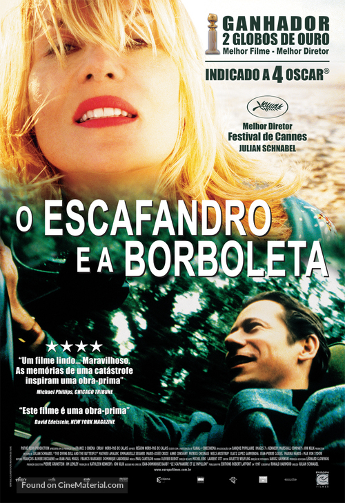 Le scaphandre et le papillon - Brazilian poster