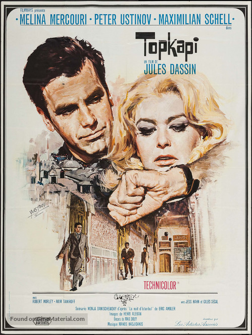 Topkapi - French Movie Poster