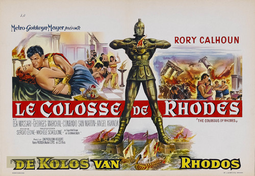 Colosso di Rodi, Il - Belgian Movie Poster