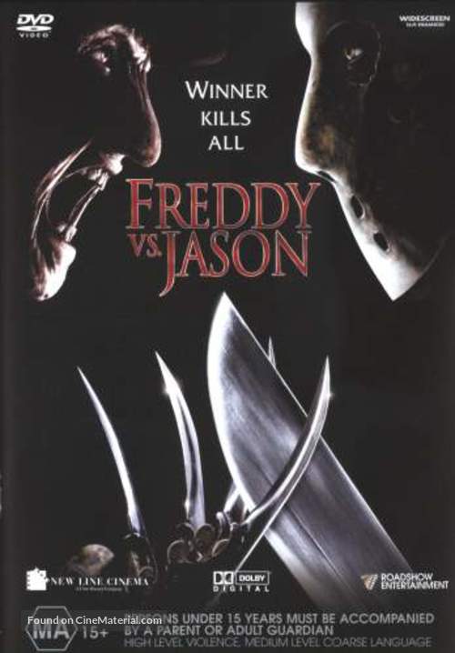 Freddy vs. Jason - Australian Movie Cover