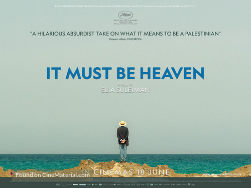 It Must Be Heaven - British Movie Poster