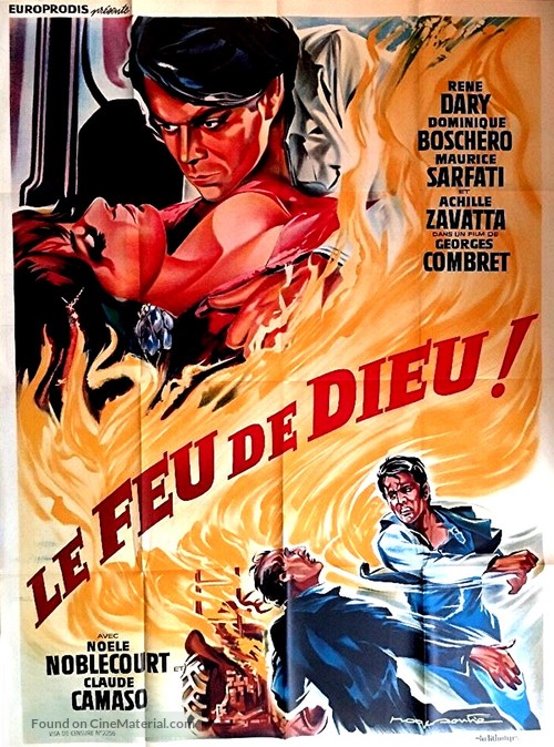 Le feu de Dieu - French Movie Poster