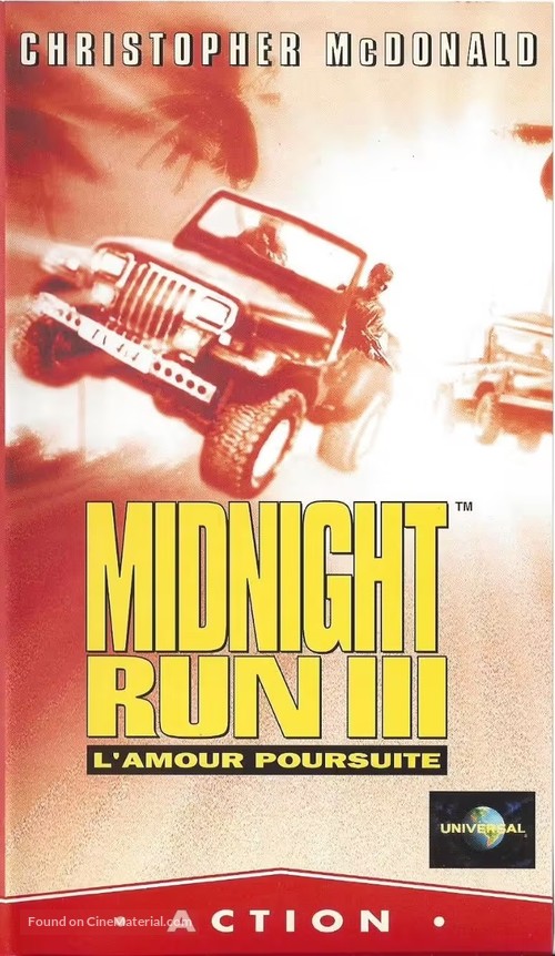 Midnight Run for Your Life - French Movie Cover