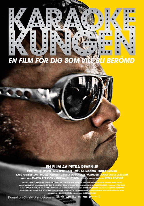 Karaokekungen - Swedish Movie Poster