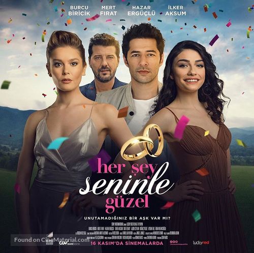 Her Sey Seninle G&uuml;zel - Turkish Movie Poster