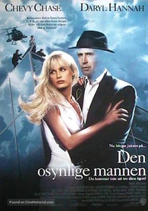 Memoirs of an Invisible Man - Swedish Movie Poster