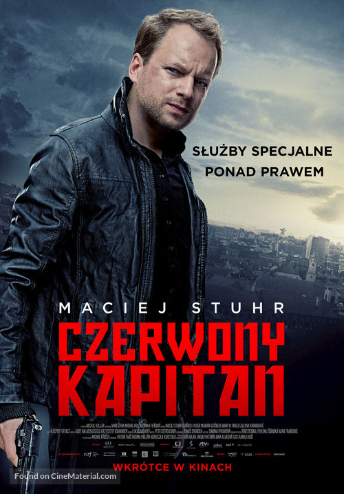 Rud&yacute; kapit&aacute;n - Polish Movie Poster