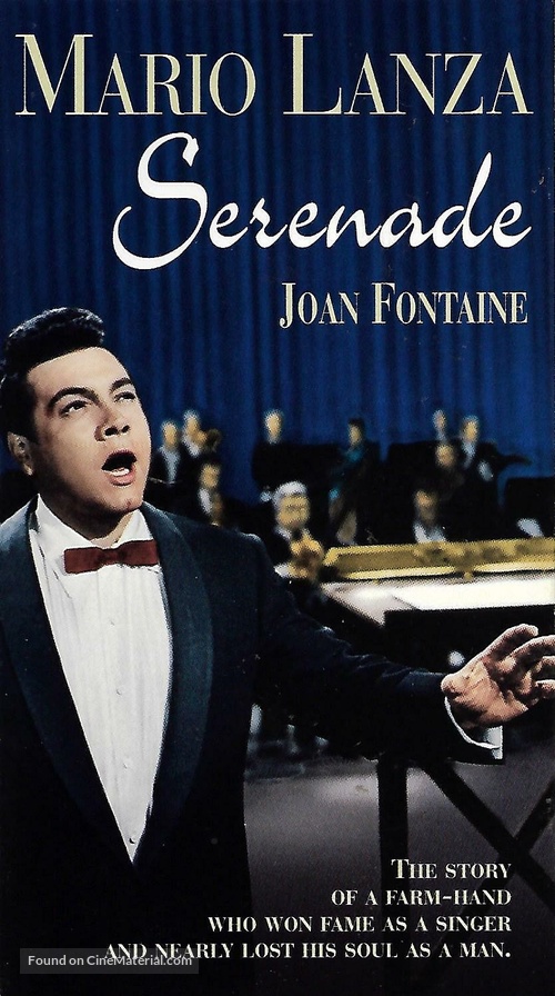 Serenade - VHS movie cover