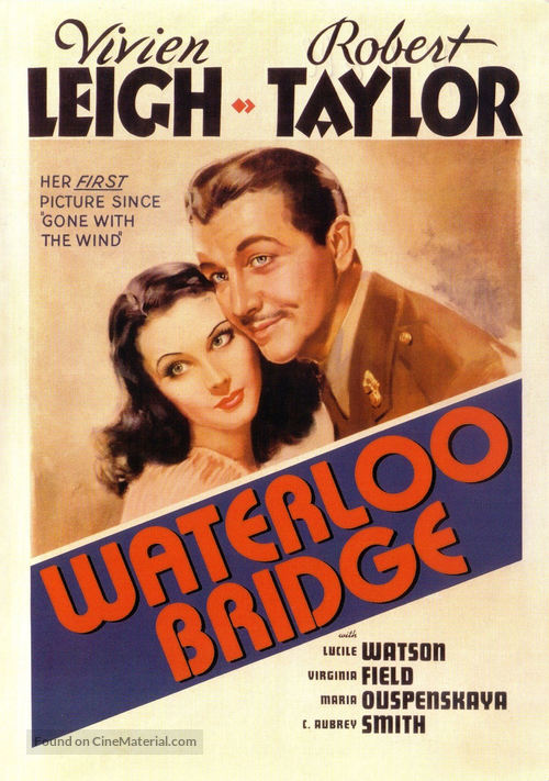 Waterloo Bridge - DVD movie cover