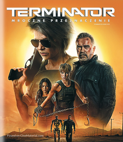 Terminator: Dark Fate - Polish Blu-Ray movie cover