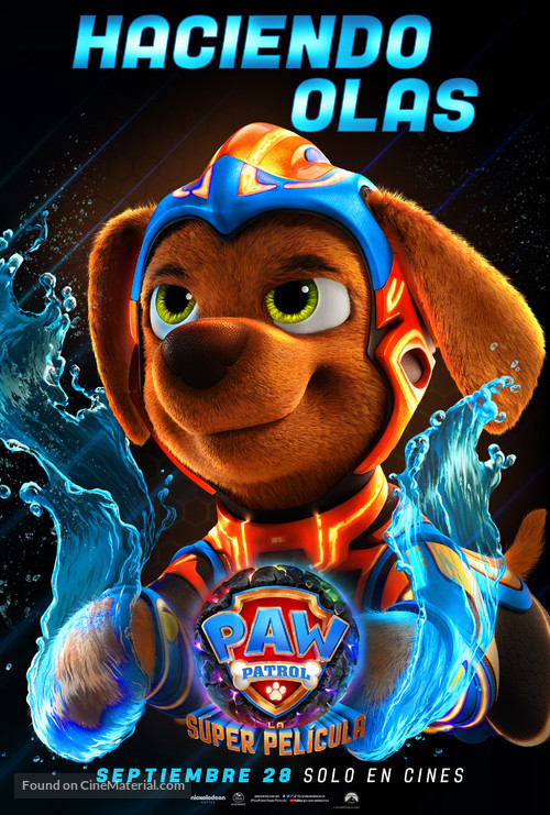 PAW Patrol: The Mighty Movie - Mexican Movie Poster