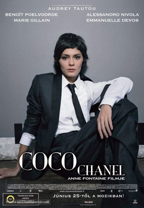 Coco avant Chanel - Hungarian Movie Poster