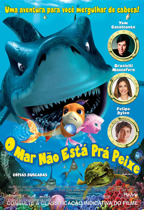 Shark Bait - Brazilian Movie Poster