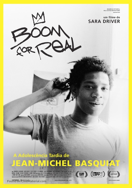 Boom for Real: The Late Teenage Years of Jean-Michel Basquiat - Portuguese Movie Poster