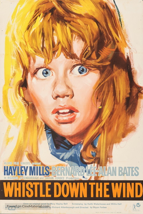 Whistle Down the Wind - British Movie Poster
