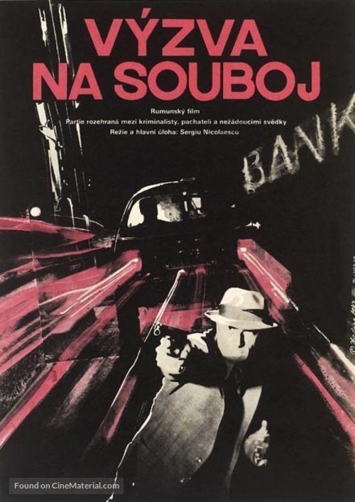 Duelul - Czech Movie Poster