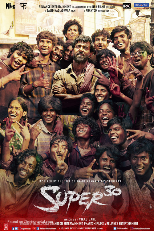 Super 30 - Indian Movie Poster