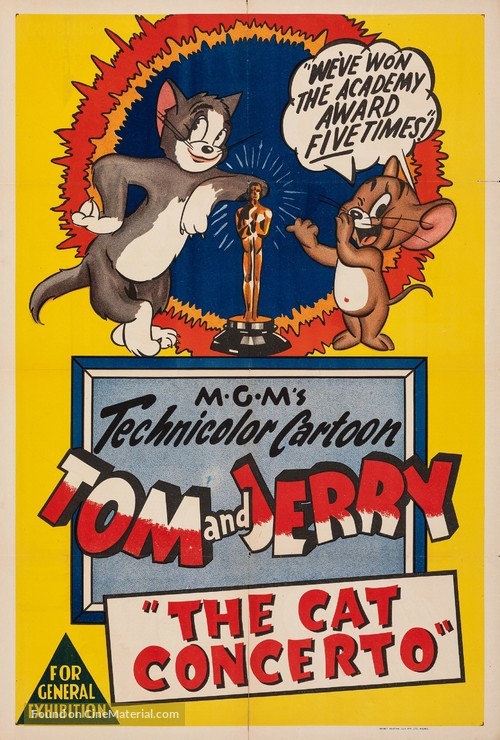 The Cat Concerto - Australian Movie Poster