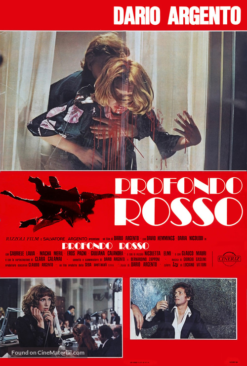 Profondo rosso - Italian Movie Poster