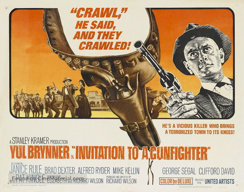 Invitation to a Gunfighter - Movie Poster