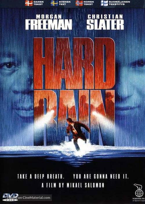 Hard Rain - Danish DVD movie cover