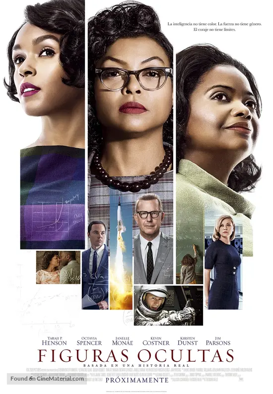 Hidden Figures - Spanish Movie Poster