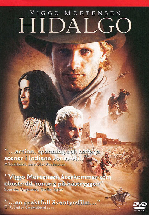 Hidalgo - Swedish DVD movie cover